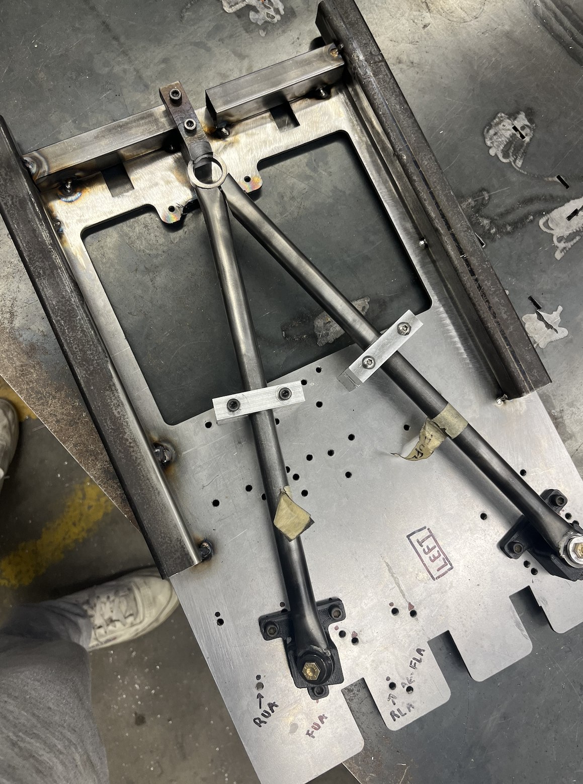 Manufacturing fixture used for assembly