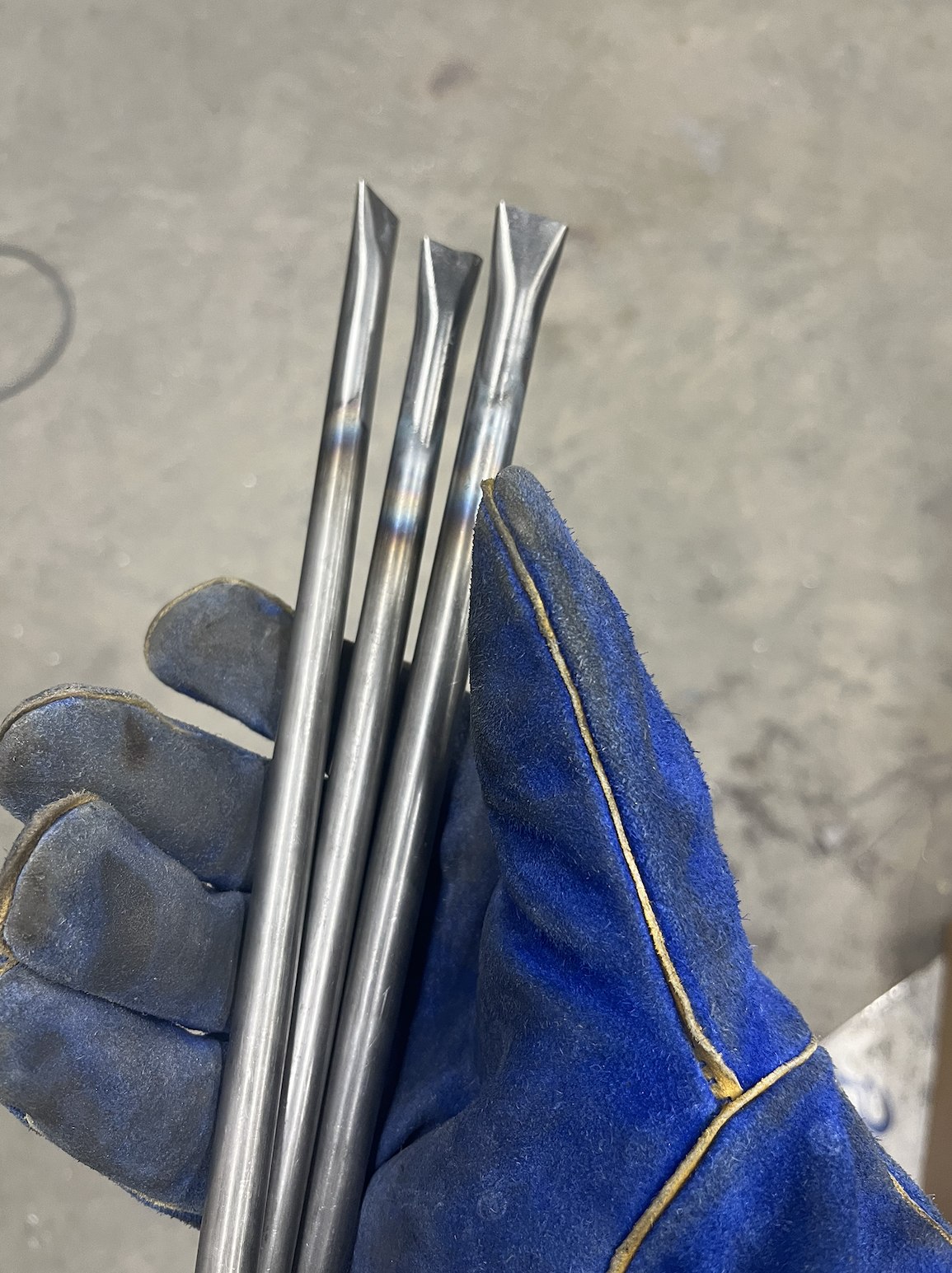 Machined gear pins